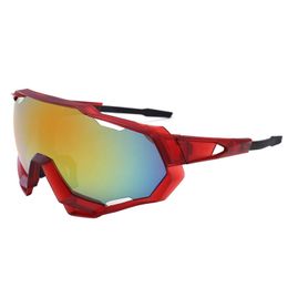 Cool Runner Large Goggles Sunglasses Machine Style Frame With Wind Tunnel One Piece Full Lenses Sport Ridder Eyewear