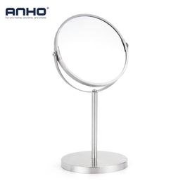 magnification mirrors UK - 3X Magnification Makeup Mirror Table Standing Cosmetic Double Side Reversing Bedroom Tools Mirrors
