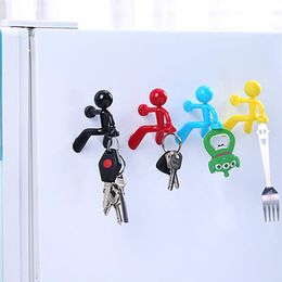 Magnet key hanging strong hook magnetic attraction villain keychain a19