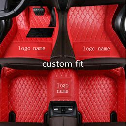 Car Floor Mats For INFINITI G37 G35 G25 Sedan Front Rear Liner Auto Mat Carpets317N