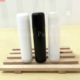 5g Lipstick Tube, DIY Transparent/White/Black Round Tube ,Empty Cosmetic Container ()goods