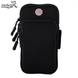 phone case for gym UK - Balight Sports Armband Phone Case For Pro Max 4-6.5 Inch Running Bag Fitness Gym Arm Band Outdoor Bags