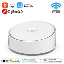 smart mesh UK - Smart Home Control Multi-mode Tuya Gateway Hub ZigBee 3.0 WiFi Bluetooth Mesh Work With App Voice Alexa Google