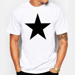 Summer Streetwear Men T shirt Funny Print Pentagram Plus Size Top Short Sleeve O Neck Rogue Fashion Casual Harajuku Tshirt Male X0621