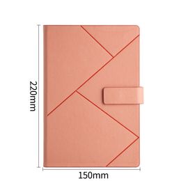 Binder Hand Ledger Notebook Shell Notepad Diary Stationery Cover Creative Waterproof Macarons Notepads School Office Supplies A5 ZYY909