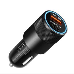 The new pd20w app car charger qc3.0 PD20W auto mobile phone car charger for all phone