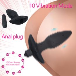yutong Vibrators Anal Butt Plug Vibrator nature Toys Prostate Massager Adult Toy naturetoy Erotic natureshop Buttplug For Men Women Male natureo