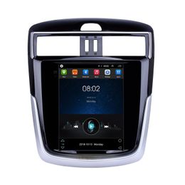 GPS Navigation Android Car Dvd Player Vertical-Screen Auto-Radio for 2016-Nissan Tiida Carplay Tesla-Style