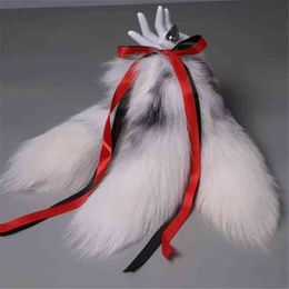 NXY Anal Plug Bestco 18+ 3 Tails in 1 Plush Fox Tail Luxury Cosplay Erotic Butt Dilator Bdsm Adult Flirting Sex Toys for Women Girls1215