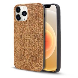 U&I Wholesale 2021 High Quality Wooden Blank Phone Cases For iPone 11 Pro 12 ProMax 13