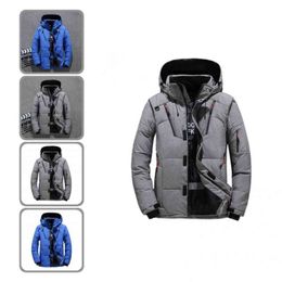 Fabulous Winter Jacket Wear Resistant Thermal Men Down Coat Zipper Winter Jacket G1115