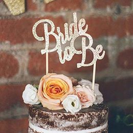 bridal shower girl UK - Party Decoration Bride To Be Cake Topper Bachelorette Hen Girls Night Bridal Shower Beach Country Wedding Engagement Favor
