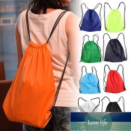 Portable Sports Bag Waterproof Swimming Drawstring Gym Bags Backpack Belt Riding Shoulder Pack Storage