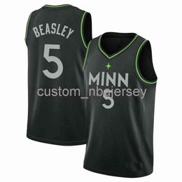 Mens Women Youth Malik Beasley #5 2021 Swingman Jersey Stitched custom name any number