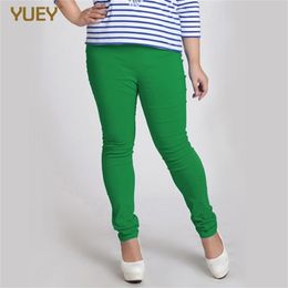 Female s Leggings Skinny Plus Large Size Candy Colour Trousers Stretchy Super Elastic Band Pants 6XL 210915