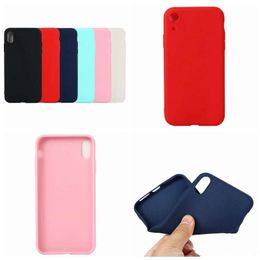 Matte frosted pure silicon phone case for Samsung Galaxy S21 A52 5G A72 A02S A12 A32 A42 S20 FE M31S Note 20 Ultra A81 A91 A51 A71TPU Colour