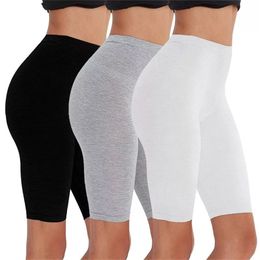 2pcs/3pcs Pack Eco-Friendly Viscose Spandex Bike Shorts For Woman Fitness Active Wear Very Soft Comfortable M30181 210714