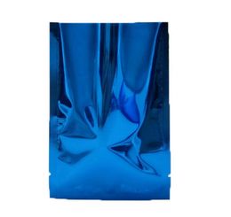 Coloured Aluminium Foil Flat Bag, 6x9cm 200pcs/lot Chromatic Mylar Plating Heat Seal Bags,Top Open Colourized Facial Mask Packaging Ping