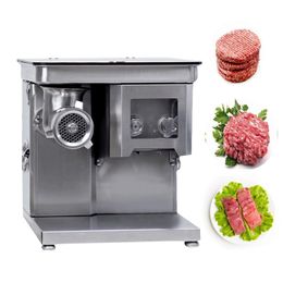 110V 220V Double motor meat grinder automatic shred slicer dicing machine electric multi-function meat cutter for sale