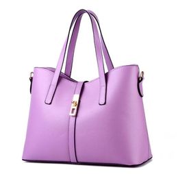 Hbp Fashion Women Handbag Totes Bag Shoulder Bags Ladies Retro Purse Purple Colour