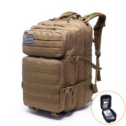 Outdoor Bags Military 40L 3P Rucksacks 900D Waterproof Oxford Cloth With MOLLE System For Trekking Camping Hunting