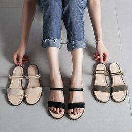 Fashion Sandals Women Summer Shoes 2021 Women Sandals Flat Casual Woman Summer Holiday Shoes Ladies Sandals Plus Size 42 A1362