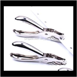 Other Desk Accessories Supplies Office School Business & Industrial Drop Delivery 2021 240 Pcs Metal 6Mm Pore Diameter Punch Pliers Single Ha