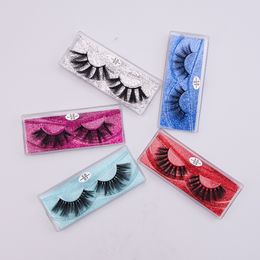 5D Faux Mink Eyelashes Wholesale Natural Long False Eyelashes 3D Lashes Soft Make Up Tools Extension Fake Eye Lash