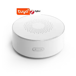 sound remote UK - Smart Home Control Tuya Wireless Zigbee Siren Alarm Detector Sensor Sound Light APP Remote Work With For Life