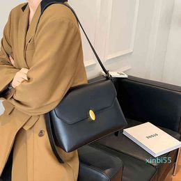 Single shoulder Large Satchel women's 2021 new trendy Korean fashion tote bag women's bag