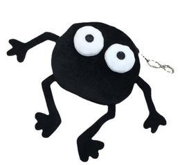Plush Coin Purse Cute Animal Character Change Pouch Anime Cartoon Wallet Black Wedding Birthday Party Favors