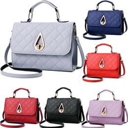 leather handbag wholesale Canada - High Quality New Women Leather Handbag Elegant Lady Fashion Shoulder Messenger Satchel Tote Crossbody Bags Purse