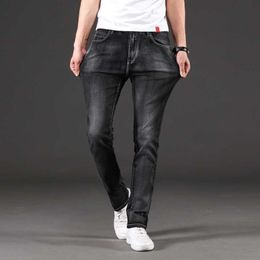 2020 neue Ankunft Stretch Solide Jeans Männer Kausalen Hosen Plus Größe 42 44 46 Männer Jeans Hosen X0621