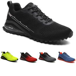 Discount Non-Brand Men Running Shoes Black Grey Blue Orange Lemon Green Red Mountain Climbing Walking Shoe Mens Trainers Outdoor Sports Sneakers 41-47