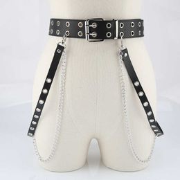 Sexy Women Harness Waist Belt PU Leather Garters O-Ring Waistband Punk Strap Band Leg Belt Club Party Appeal Accessories G1026