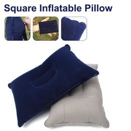 Pillow Ultralight Inflatable PVC Nylon Air Pillows Camping Sleep Cushion Travel Portable Hiking Car Plane Head Rest