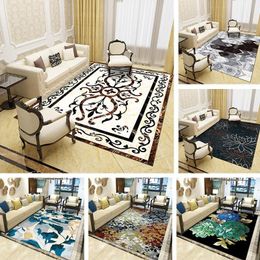 Carpets Simple Personality Bedroom Decor Carpet Study Bedside Blanket Doormat Floor Mat Washablewholesalerug For Living Room Rugs Rug