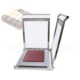 Commercial Kitchen Two Arms Manual Raw Chocolate Dicing Machine Mousse Cake Fudge Guitar Cutter