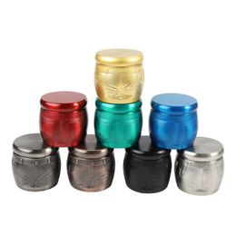 Colourful Zinc Alloy Cigarette Smoking Jeans Trousers Pattern Dry Herb Tobacco Grind Spice Miller Grinder Crusher Grinding Chopped Hand Muller High Quality DHL