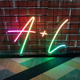 signs by design Australia - Other Lighting Bulbs & Tubes Personalized Design Custom LED Neon Sign Wall Decor For Home Bar Nightclub Store Wedding Party Colorful Backgro