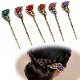 Hairpin with diamonds, retro hairpin, antique hairpin, headdress mix order Hairpins