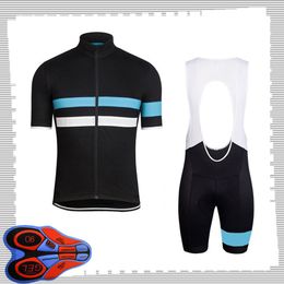 RAPHA team Cycling Short Sleeves jersey (bib) shorts sets Mens Summer Breathable Road bicycle clothing MTB bike Outfits Sports Uniform Y21041445