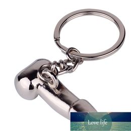 1 Piece Play Joke Key Chain for Lovers Metal Spoof Keyring Individual Keychain Woman Gifts Car Key Ring Holder Factory price expert design Quality Latest Style