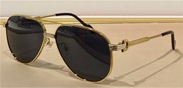 New fashion design sunglasses 0271 metal pilot frame classic popular and versatile style top quality uv400 protective glasses