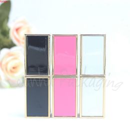 Black / Pink White Plastic High-grade Lipstick Tube , DIY Lip Gloss Empty Cosmetic Container ( 30 PC/Lot )goods