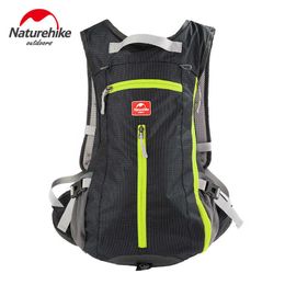 Waterproof Camping sport *Naturehike Outdoor Ultralight Cycling Camping Climbing Hiking Backpack 15L factory sell directly