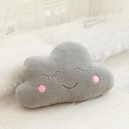 Beautiful filled cloud moon star rain drop plush pillow soft cushion toy baby children girl gift