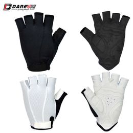 DAREVIE Cycling Gloves Light Soft Half Finger Cycling Gloves Breathable Bike Glove Pad Shockproof Breathable Bike Cycling Gloves H1022