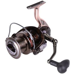 HiUmi 4000-10000 Full Metal Body Jigging Trolling Long S Spinning Fishing Reel Light Spool Surf Baitcasting Reels