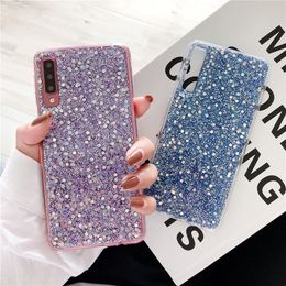 Shiny Sequins Silicone Case For Huawei Honour 8X 10 Lite 20 Pro V20 V10 8 9 Mate 30 20X P Smart Y9 2019 Bling Glitter Soft Cover
